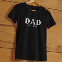 Papa hat fett weiße Typografie etabliert