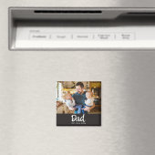Papa hat Foto gegründet Magnet (In Situ (Geschirrspüler))