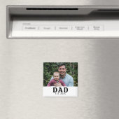 Papa hat Foto-Geschenk gegründet  Magnet (In Situ (Geschirrspüler))