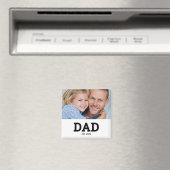 Papa hat Foto-Geschenk gegründet Magnet (In Situ (Geschirrspüler))