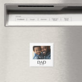 Papa hat Foto-Geschenk gegründet Magnet (In Situ (Geschirrspüler))