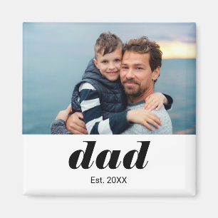 Papa hat Foto-Geschenk gegründet Magnet