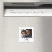 Papa hat Foto-Geschenk gegründet Magnet (In Situ (Geschirrspüler))