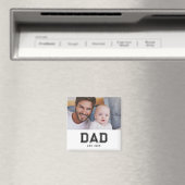 Papa hat Foto-Geschenkmagnet gegründet Magnet (In Situ (Geschirrspüler))