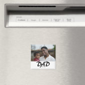 Papa hat Foto-Geschenkmagnet gegründet Magnet (In Situ (Geschirrspüler))