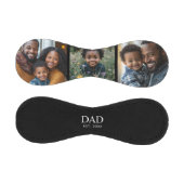 Papa hat modern fett simpel schwarz 3 Foto Baseball (Paneele)