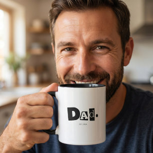 Papa hat modernes fettgedrucktes individuelles Jah Tasse