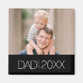 Papa hat modernes Skript Magnet eingerichtet  (Vorne)