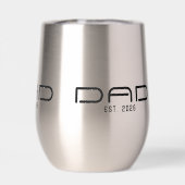 Papa hat neu Papa-Geschenk gegründet  (Rückseite)