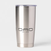Papa hat neu Papa-Geschenk gegründet Thermobecher (Links)