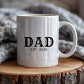 Papa hat neuen Papa-Geschenk etabliert Kaffeetasse