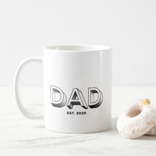 Papa hat neuen Papa-Geschenk gegründet Kaffeetasse