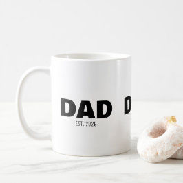 Papa hat neuen Papa-Geschenk gegründet Kaffeetasse