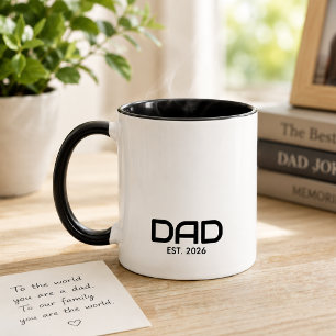 Papa hat neuen Papa-Geschenk gegründet Tasse