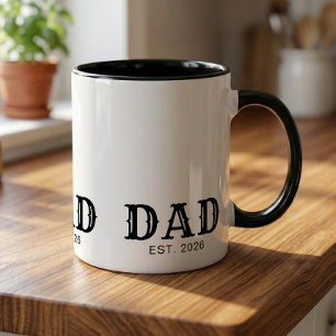 Papa hat neues Papa-Geschenk etabliert Tasse
