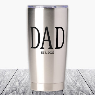 Papa hat neues Papa-Geschenk gegründet Thermobecher