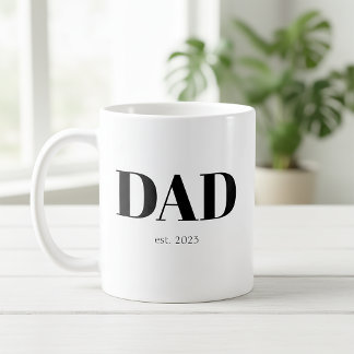 Papa hat neues Papa-Geschenk Kaffeetasse gegründet