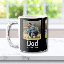Papa hat Schwarz 3 Foto eingerichtet
