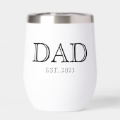 Papa hat Simple Modern Vater gegründet (Rückseite)