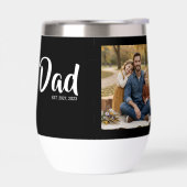 Papa hat Skript Schwarz Foto eingerichtet (Links)