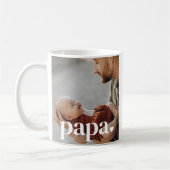 Papa Heart - Erstes Foto des Vaters Kaffeetasse (Links)
