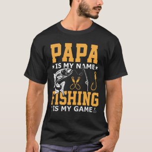 PAPA heißt Fischen ist mein Spiel T-Shirt