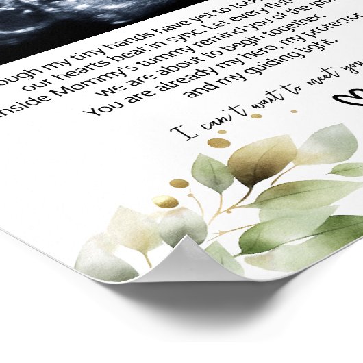 Papa, Held und Beschützer Poster (Ecke)