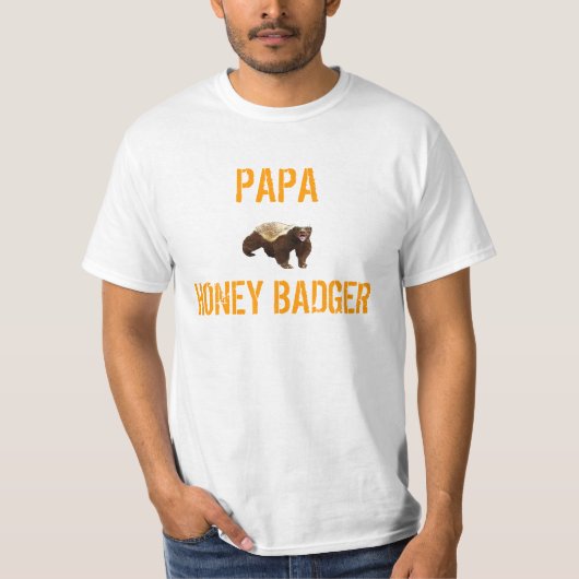 PAPA-HONIG-DACHS T-Shirt (Vorderseite)