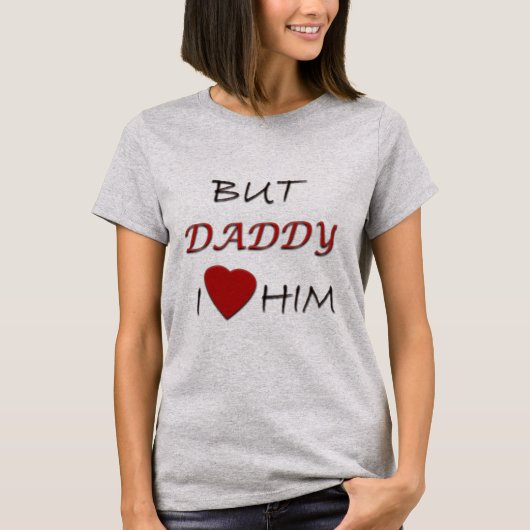 Papa I Liebe ihn T-Shirt (Vorderseite)
