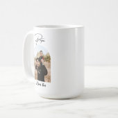 Papa I Liebe You Foto Kaffeetasse (Vorderseite Links)