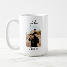 Papa I Liebe You Foto Kaffeetasse