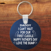 Papa, ich kann nicht auf unseren ersten kuschelige schlüsselanhänger (Vorderseite)