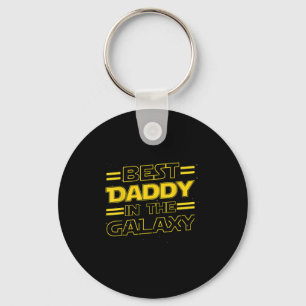Papa in der Galaxie Lustiges Vatertagsgeschenk für Schlüsselanhänger