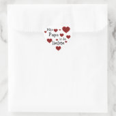 Papa is de liefste sticker (Tasche)