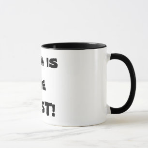 Papa is the BEST! Tasse