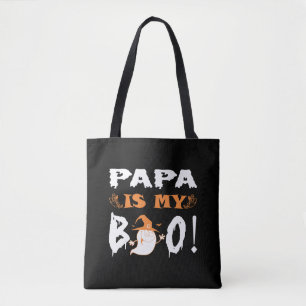 Papa ist mein Boo Frohes Halloween Tasche
