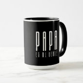 PAPA IST MEIN HELD TASSE (VorderseiteRechts)