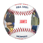 PAPA IST MEIN LIEBLINGSTRAINER BASEBALL (Rückseite)