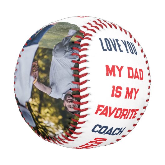 PAPA IST MEIN LIEBLINGSTRAINER BASEBALL (Schrägansicht)