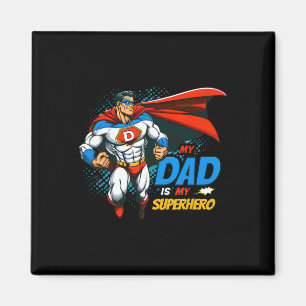 Papa ist mein Superheld Kinder Cooler Vatertag Com Magnet
