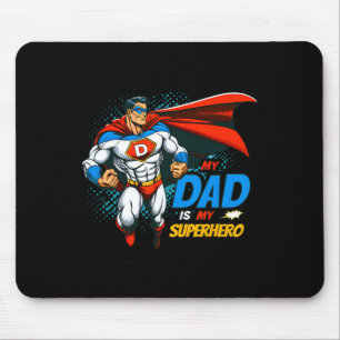 Papa ist mein Superheld Kinder Cooler Vatertag Com Mousepad