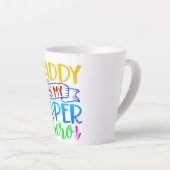 Papa ist mein Superheld Milchtasse (Rechte Ecke)