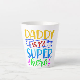 Papa ist mein Superheld Milchtasse