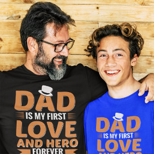 Papa ist meine erste Liebe und Held für immer T-Shirt