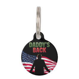 Papa ist zurück Trump 2024 - die Rückkehr Amerikas Haustiermarke