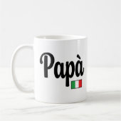 Papà Italian Flag Tasse - Vater Papa (Links)