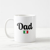 Papa Italienische Flagge Tasse (Links)