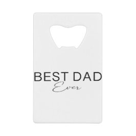 Papa je geldbeutel flaschenöffner