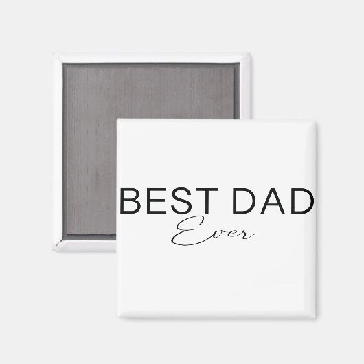 Papa je magnet (Vorderseite/Rückseite)