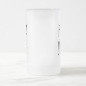 Papa Juice | Glas Mattglas Bierglas (Mittel)